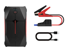 TUERBB J01 Powerbank para partida de emergência em carro portátil 13800mAh 51,05wh Corrente de pico 1200A com lanterna LED à prova d'água