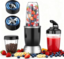 Teendow BL916AB 2-in-1 Smoothie Blender & Coffee Grinder 1200W, 25000 RPM Personal Portable Mixer with 3 Travel Cups, Self-Cleaning, Perfect for Home, Outdoor, Camping
