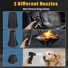 Fiizreal M-BFJ001 130000 RPM Turbo Violent Fan, 10-Speed with Display, Fast Charging for Home/Car/Outdoor Cleaning