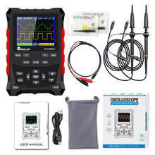 TOOLTOP ET120MC2 120MHz Portable Smart Oscilloscope Dual Channel lithium battery 500MSa/S Oscilloscope Data Storage For Home Appliance Repair Inspection, Car Repair