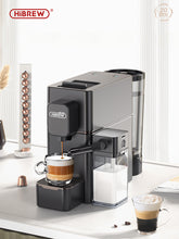 HiBREW Nes Capsule Coffee Machine H15 Automatic Frothed Milk Cappuccino and Latte Espresso Coffee Maker