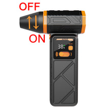 Fiizreal H28 High-Speed Brushless Turbo Blower – 8000mAh Dual Battery, 130,000RPM Typhoon Wind, Type-C Charging, Digital Display & Rotatable Nozzle
