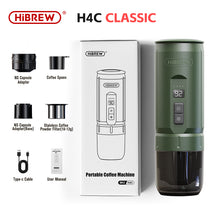 HiBREW H4C Portable Espresso Maker – 3-in-1 Travel Coffee Maker with 20-Bar Pressure,Detachable Battery Design