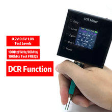 LCR- P1 Mini Intelligent Tweezers LCR SMD ESR Tester Resistance, Capacitance, Inductance, Continuity Test and Measurement Tools