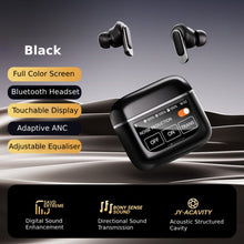 V8 Wireless Earbuds Bluetooth 5.3 Adaptive Active Noise Cancellation 40H Playtime IPX4 Waterproof Touch Controls