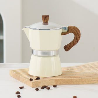 Espresso coffee maker Moka Pot Espresso Machine  Makes Real Italian Coffee, Moka Pot 3Cups150ml