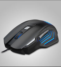 FOREV FV-X7 Wired RGB Lighting Mechanical Gaming Mouse, Adjustable DPI, Colorful Gradient Breathing Lights