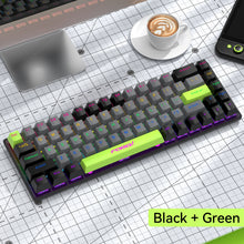FV-Q68 “68 Keys” Keyboard RBG Lighting Mechanical Shaft Mechanical Keyboard Type-C Wired Connection