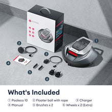 Ultenic Pooleco 10 Ultenic Robotic Pool Cleaner, Pool Vacuum for Above & In-Ground Pool, 90Mins Runtime Automatic Self-Parking, Dual-Motor Suction, 2.5h Fast Charging, Up to 850 Sq.ft,