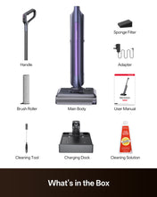 Ultenic ACl TriFlex Cordless Wet Dry Vacuum Cleaner, 180° Lay-Flat Suction Wiper, 55 Minutes Runtime, Self-Cleaning System, Separated Dual Tanks, for Household Cleaning