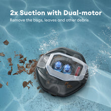 Ultenic Pooleco 10 Ultenic Robotic Pool Cleaner, Pool Vacuum for Above & In-Ground Pool, 90Mins Runtime Automatic Self-Parking, Dual-Motor Suction, 2.5h Fast Charging, Up to 850 Sq.ft,