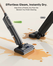 Vactidy X7S Cordless Wet Dry Vacuum, 180 Flat Reach, 40 Min Runtime, 3-in-1 with Self-Cleaning, 450ML Dirty Water Tank, 800ML Cleaner Water Tank, 0.8KG Lightweight Design