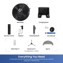 Proscenic Q10 Smart Vacuum Cleaner Robot with All-in-One Vacuum & Mop 8000Pa Suction LiDAR Navigation 200-Min Runtime 5-Stored Maps