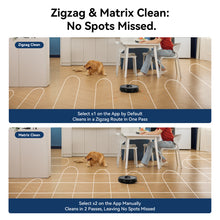 Proscenic Q8 Robot Vacuum Cleaner with Wiping Function 4200Pa,200min,Powerful Laser Navigation, Control via App Alexa Siri IFTTT Google