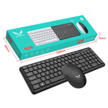 X902 2.4G Wireless Keyboard and Mouse Combo Slim Portable Splash-Resistant 10m Range Plug & Play Ergonomic Design