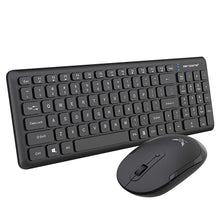 X902 2.4G Wireless Keyboard and Mouse Combo Slim Portable Splash-Resistant 10m Range Plug & Play Ergonomic Design