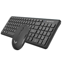 X902 2.4G Wireless Keyboard and Mouse Combo Slim Portable Splash-Resistant 10m Range Plug & Play Ergonomic Design