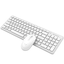 X902 2.4G Wireless Keyboard and Mouse Combo Slim Portable Splash-Resistant 10m Range Plug & Play Ergonomic Design