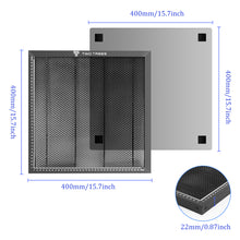 TWOTREES® 400 * 400mm Laser Engraver Honeycomb Mesa de trabalho Plataforma para máquina de corte e gravação a laser