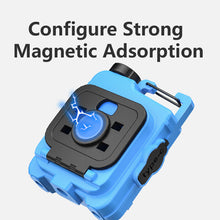 Smiling Shark TIP-0016 Mini Keychain Light Multi-speed Adjustable Carry Lighting Portable Rechargeable COB Work Light