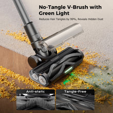 Proscenic P16 Cordless Vacuum Cleaner – 45000Pa Suction, 55Min Runtime, Anti-Tangle, GreenEye Laser, Foldable Design for Pet Hair, Carpets & Hard Floors