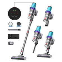 CROSIKO S15 Smart Cordless Handheld Vacuum Cleaner 55Kpa Strong Suction 600W High-Efficiency Motor LED Touch Screen 60-Min Runtime 7-Layer Filtration System for Home & Commercial Multi-Scenario Cleaning