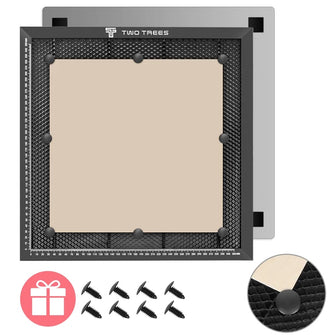TWOTREES® 400 * 400mm Laser Engraver Honeycomb Mesa de trabalho Plataforma para máquina de corte e gravação a laser