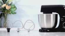 SVEWT 1500W Food Mixer, with 5.5QT Stainless Steel Bowl, Dough Hook, Beater and Whisk, 10 Speeds for Baking Mixing